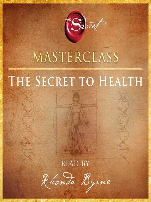 Title details for The Secret to Health Masterclass by Rhonda Byrne - Wait list